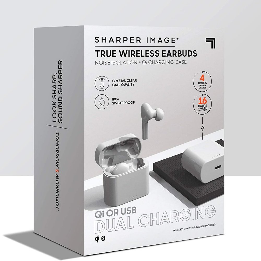 SHARPER IMAGE Soundhaven Wireless Earbuds